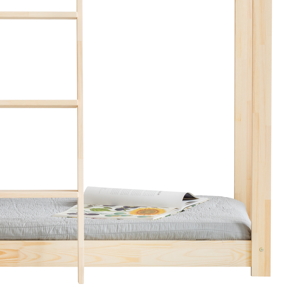 Lit Superpos Lit Cabane Dalida X Cm Matelas Soft Sleep Chelle Lavant Du